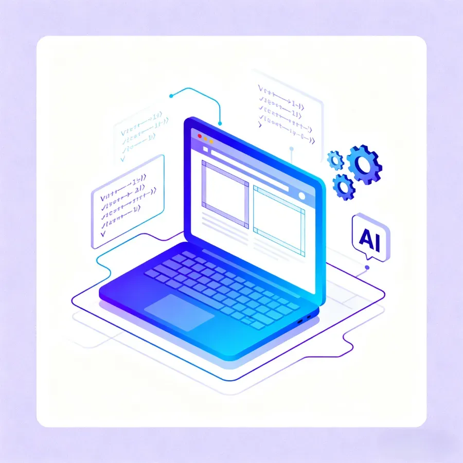 AI building landing pages